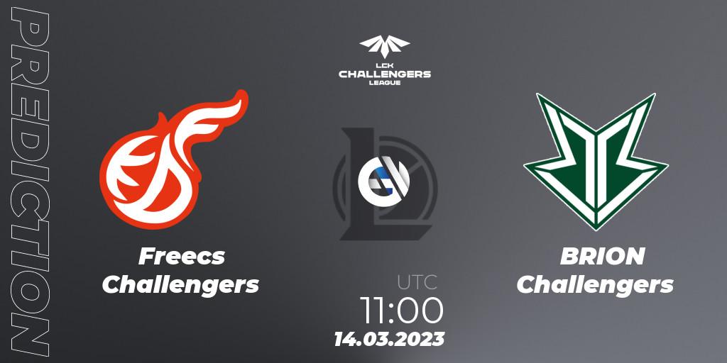 Freecs Challengers - BRION Challengers: Maç tahminleri. 14.03.2023 at 11:00, LoL, LCK Challengers League 2023 Spring