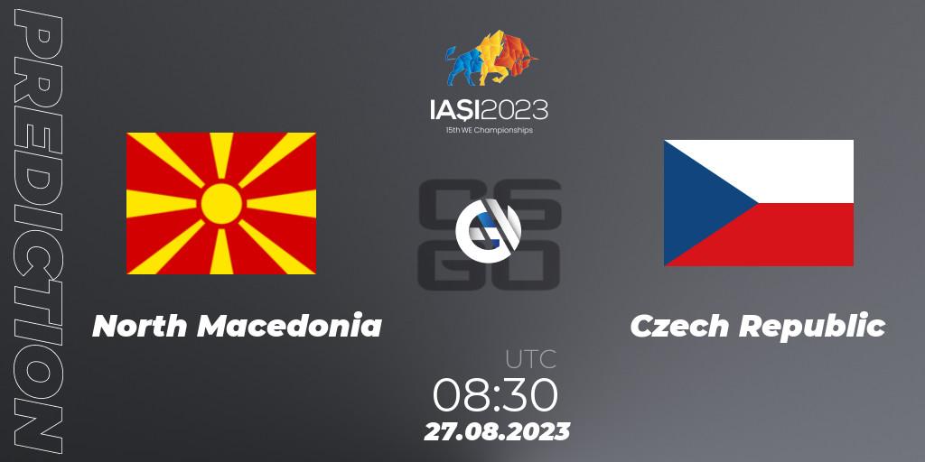 North Macedonia - Czech Republic: Maç tahminleri. 27.08.2023 at 12:50, Counter-Strike (CS2), IESF World Esports Championship 2023