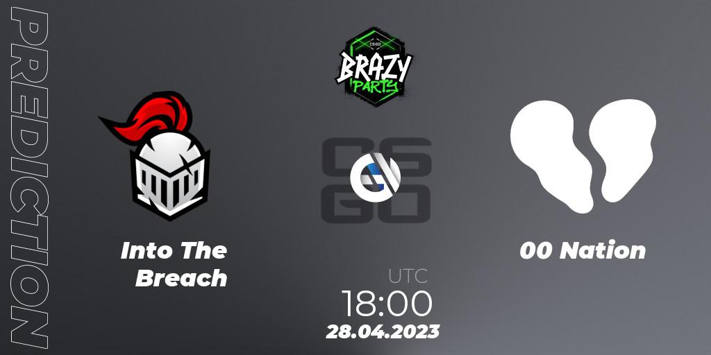Into The Breach - 00 Nation: Maç tahminleri. 28.04.2023 at 20:15, Counter-Strike (CS2), Brazy Party 2023
