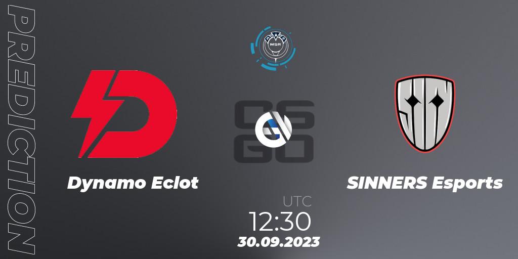 Dynamo Eclot - SINNERS Esports: Maç tahminleri. 30.09.2023 at 14:35, Counter-Strike (CS2), Slovak National Championship 2023