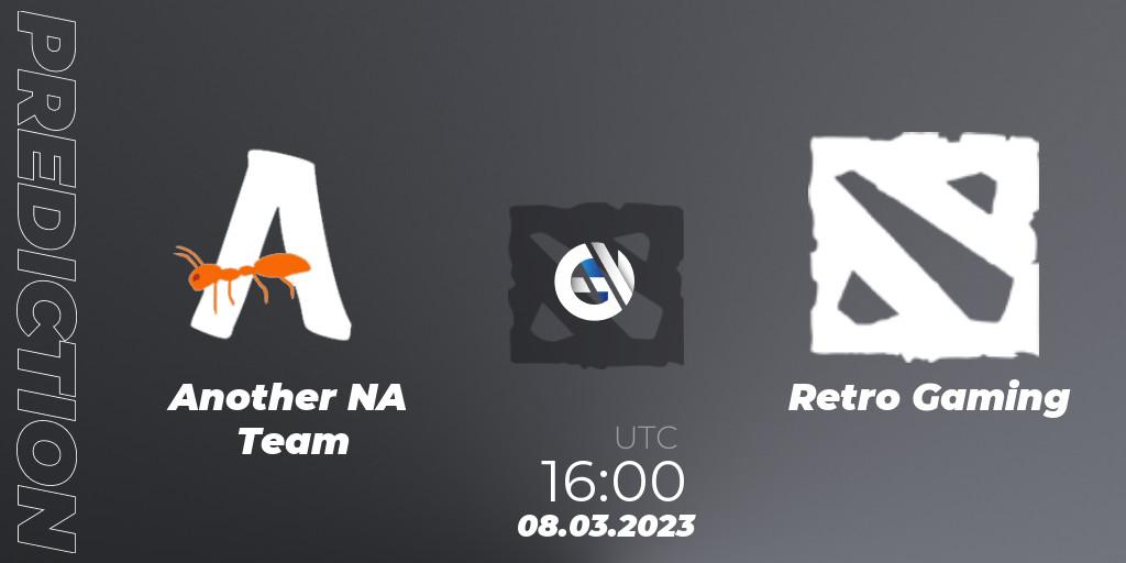 Another NA Team - Retro Gaming: Maç tahminleri. 08.03.2023 at 16:45, Dota 2, TodayPay Invitational Season 4