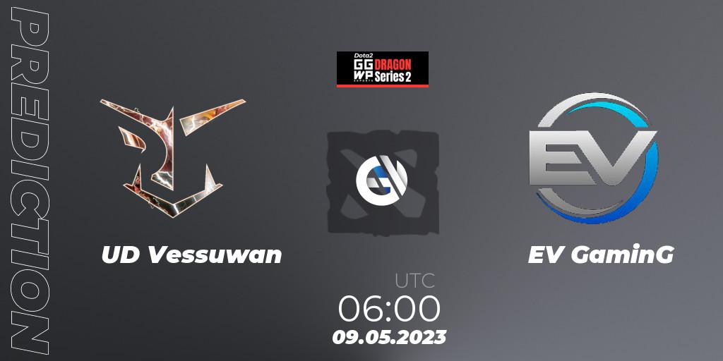 UD Vessuwan - EV GaminG: Maç tahminleri. 09.05.2023 at 06:06, Dota 2, GGWP Dragon Series 2