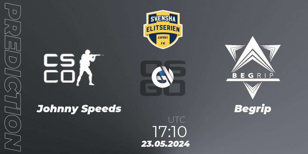Johnny Speeds - Begrip: Maç tahminleri. 23.05.2024 at 17:10, Counter-Strike (CS2), Svenska Elitserien Spring 2024
