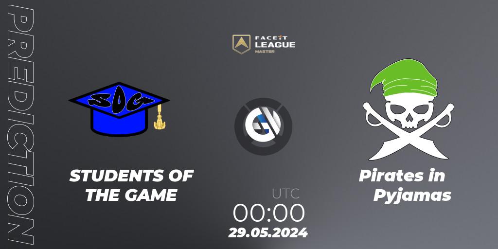 STUDENTS OF THE GAME - Pirates in Pyjamas: Maç tahminleri. 08.06.2024 at 00:00, Overwatch, FACEIT League Season 1 - NA Master Road to EWC