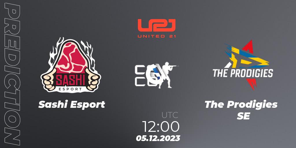 Sashi Esport - The Prodigies SE: Maç tahminleri. 05.12.2023 at 12:00, Counter-Strike (CS2), United21 Season 9