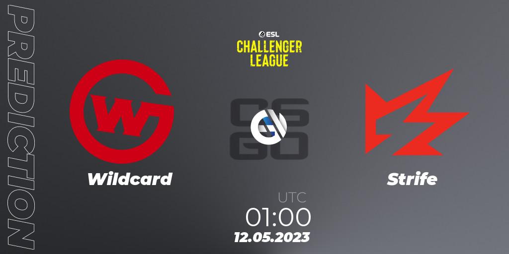 Wildcard - Strife: Maç tahminleri. 15.05.2023 at 21:00, Counter-Strike (CS2), ESL Challenger League Season 45: North America