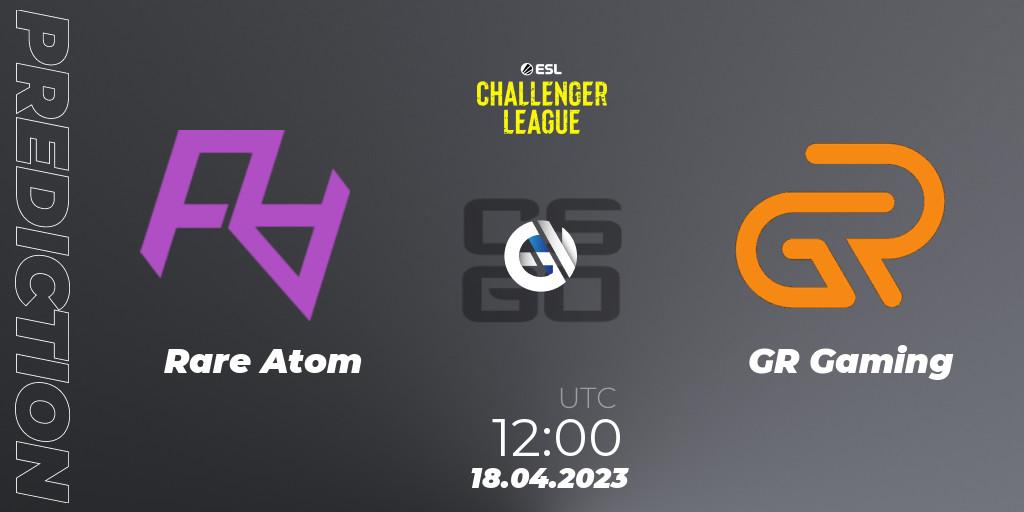 Rare Atom - GR Gaming: Maç tahminleri. 18.04.2023 at 12:00, Counter-Strike (CS2), ESL Challenger League Season 45: Asia-Pacific