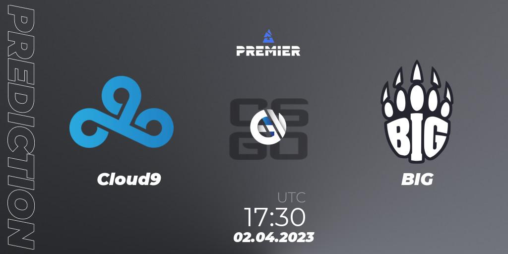 Cloud9 - BIG: Maç tahminleri. 02.04.2023 at 17:30, Counter-Strike (CS2), BLAST Premier: Spring Showdown 2023 Europe