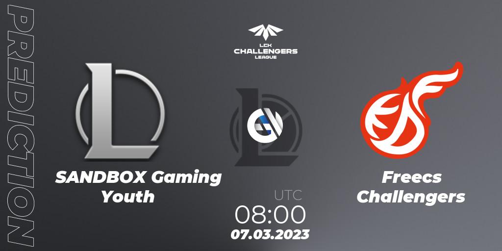 SANDBOX Gaming Youth - Freecs Challengers: Maç tahminleri. 07.03.2023 at 08:00, LoL, LCK Challengers League 2023 Spring