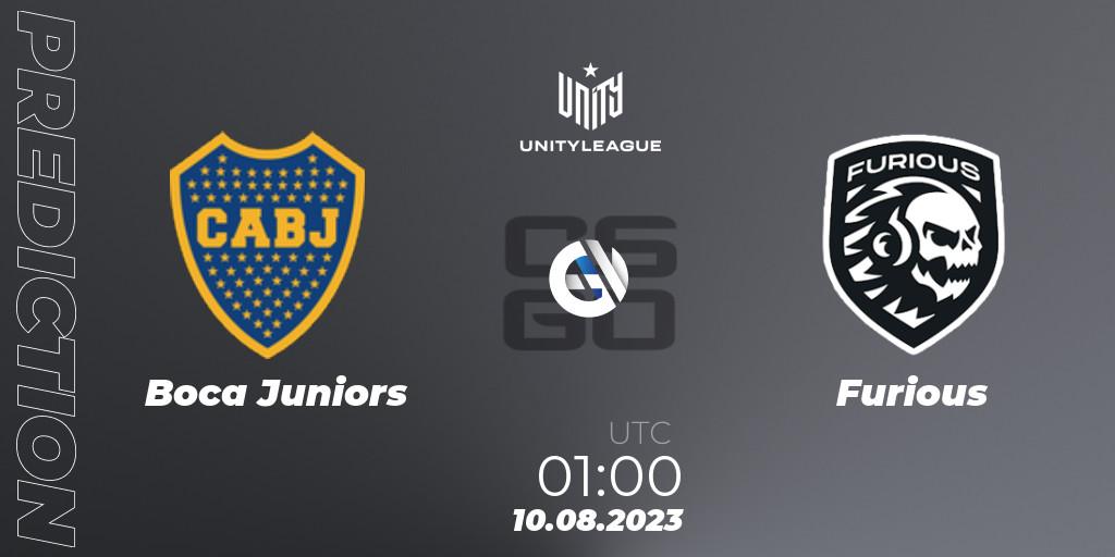 Boca Juniors - Furious: Maç tahminleri. 10.08.2023 at 01:00, Counter-Strike (CS2), LVP Unity League Argentina 2023