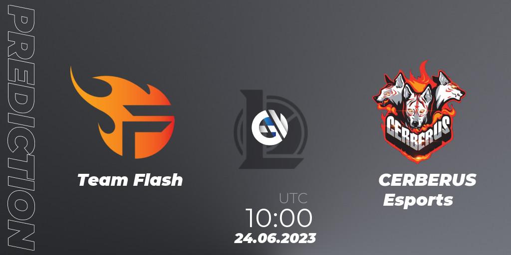 Team Flash - CERBERUS Esports: Maç tahminleri. 24.06.23, LoL, VCS Dusk 2023