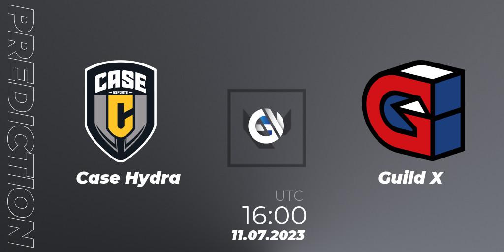 Case Hydra - Guild X: Maç tahminleri. 11.07.2023 at 16:10, VALORANT, VCT 2023: Game Changers EMEA Series 2 - Group Stage