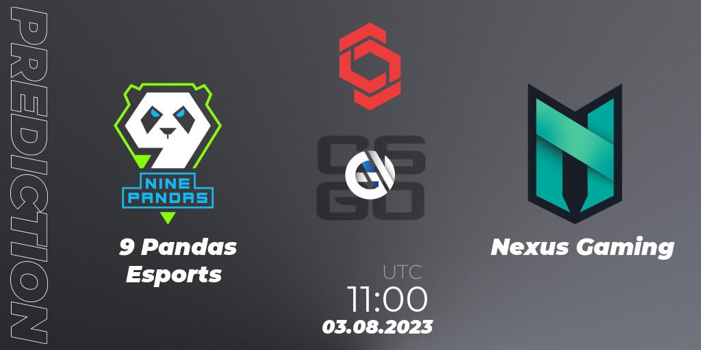 9 Pandas Esports - Nexus Gaming: Maç tahminleri. 03.08.2023 at 11:00, Counter-Strike (CS2), CCT Central Europe Series #7