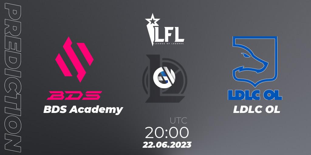 BDS Academy - LDLC OL: Maç tahminleri. 22.06.2023 at 20:00, LoL, LFL Summer 2023 - Group Stage