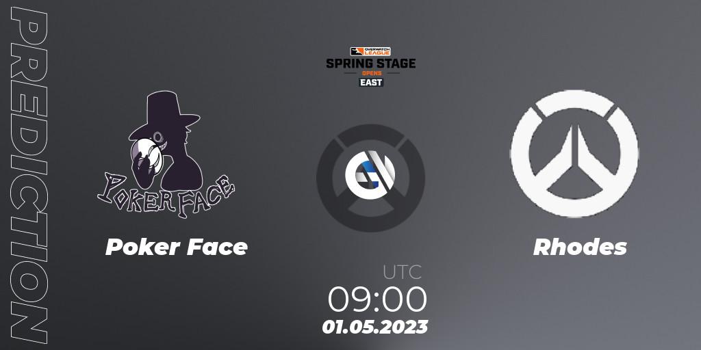 Poker Face - Rhodes: Maç tahminleri. 01.05.2023 at 09:00, Overwatch, Overwatch League 2023 - Spring Stage Opens