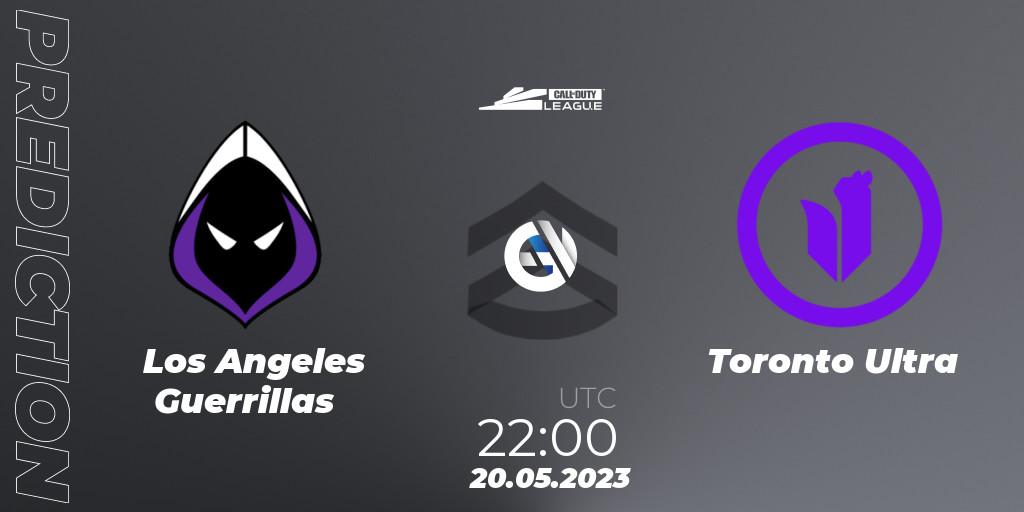 Los Angeles Guerrillas - Toronto Ultra: Maç tahminleri. 20.05.2023 at 22:00, Call of Duty, Call of Duty League 2023: Stage 5 Major Qualifiers