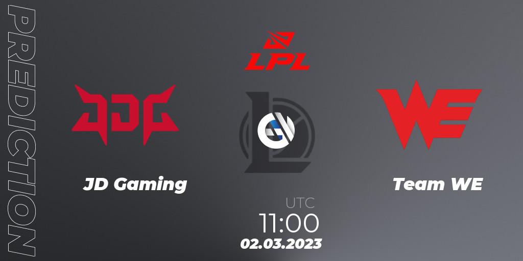 JD Gaming - Team WE: Maç tahminleri. 02.03.2023 at 12:00, LoL, LPL Spring 2023 - Group Stage