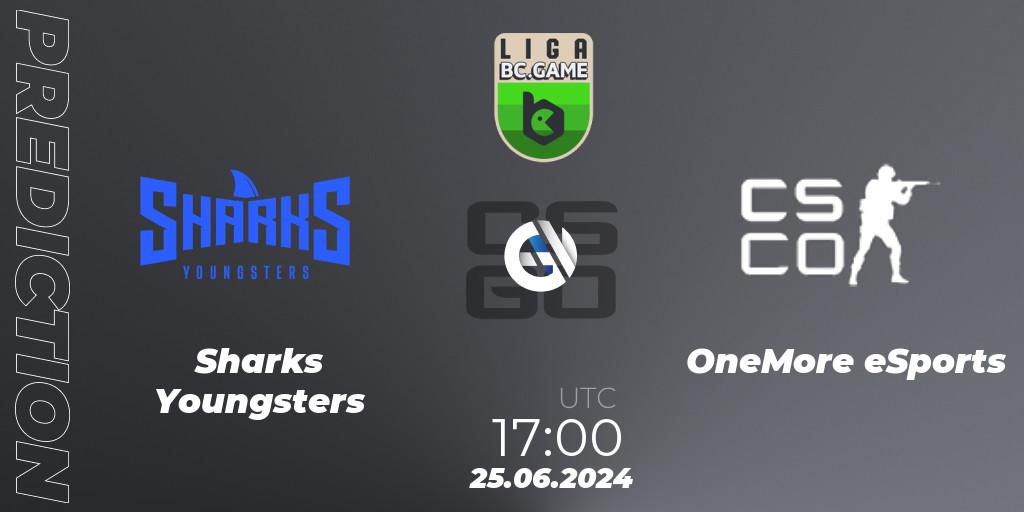 Sharks Youngsters - OneMore eSports: Maç tahminleri. 25.06.2024 at 17:00, Counter-Strike (CS2), Dust2 Brasil Liga Season 3: Division 2
