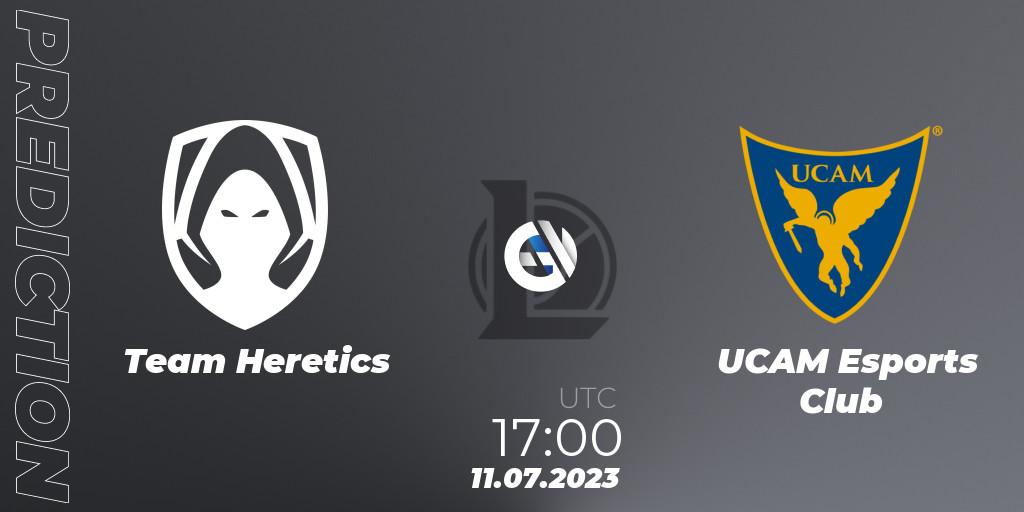 Los Heretics - UCAM Esports Club: Maç tahminleri. 11.07.2023 at 17:00, LoL, Superliga Summer 2023 - Group Stage