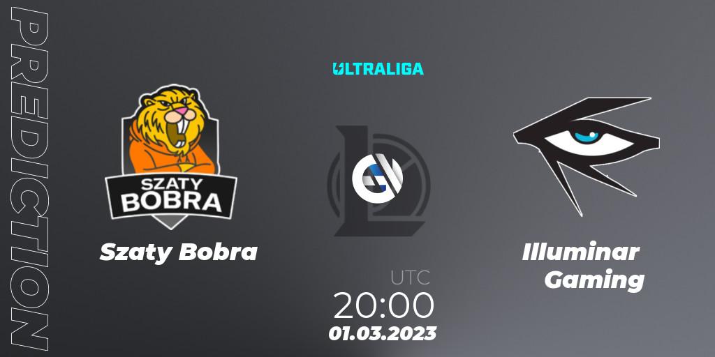 Szaty Bobra - Illuminar Gaming: Maç tahminleri. 27.02.2023 at 20:00, LoL, Ultraliga Season 9 - Group Stage