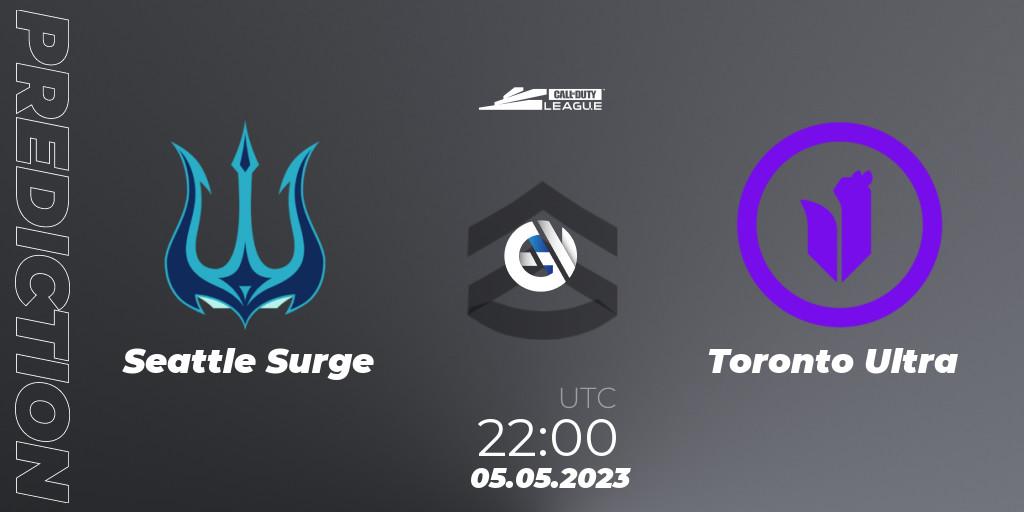 Seattle Surge - Toronto Ultra: Maç tahminleri. 05.05.2023 at 22:00, Call of Duty, Call of Duty League 2023: Stage 5 Major Qualifiers