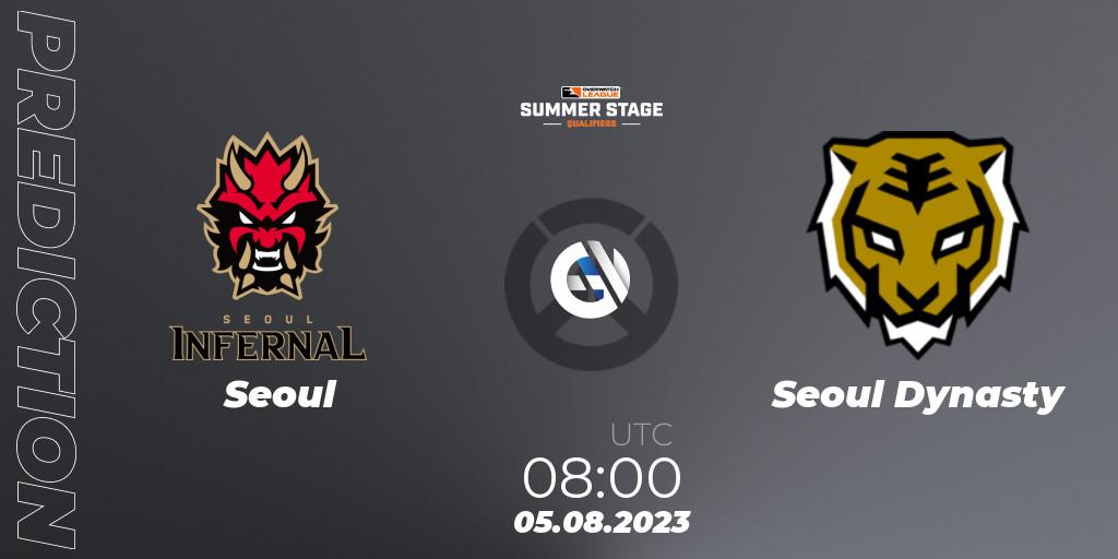 Seoul - Seoul Dynasty: Maç tahminleri. 05.08.23, Overwatch, Overwatch League 2023 - Summer Stage Qualifiers