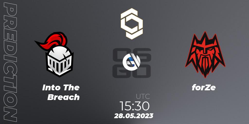 Into The Breach - forZe: Maç tahminleri. 28.05.2023 at 15:30, Counter-Strike (CS2), CCT 2023 Online Finals 1