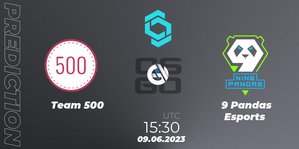 Team 500 - 9 Pandas Esports: Maç tahminleri. 09.06.2023 at 15:50, Counter-Strike (CS2), CCT North Europe Series 5