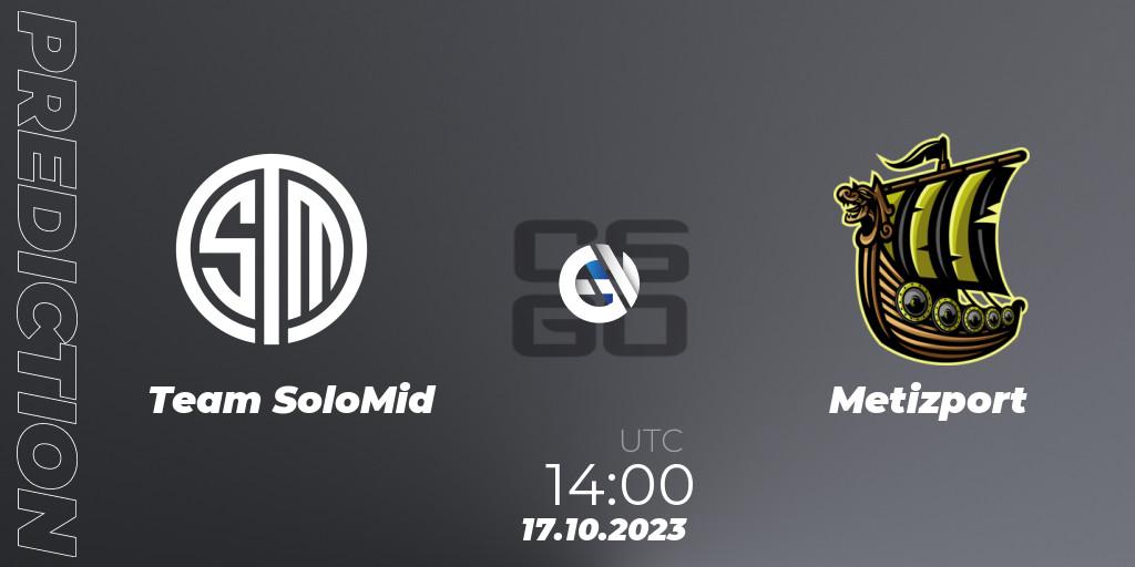 Team SoloMid - Metizport: Maç tahminleri. 17.10.2023 at 14:40, Counter-Strike (CS2), YaLLa Compass 2024