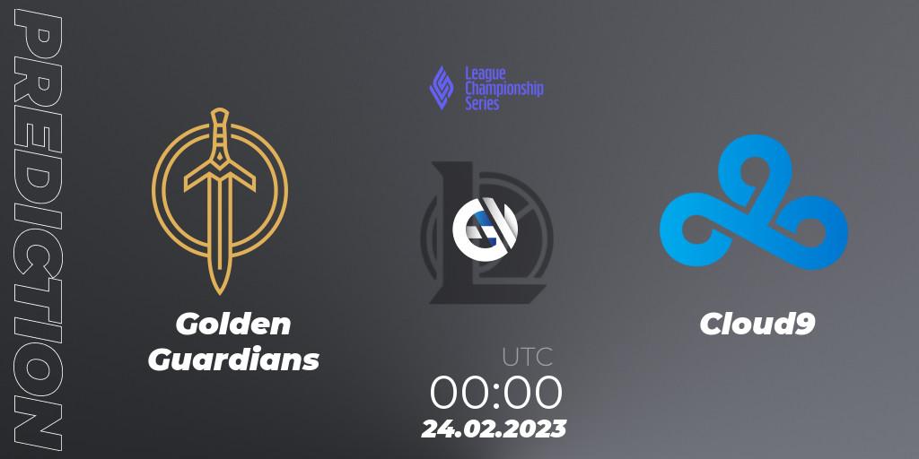 Golden Guardians - Cloud9: Maç tahminleri. 24.02.2023 at 00:00, LoL, LCS Spring 2023 - Group Stage