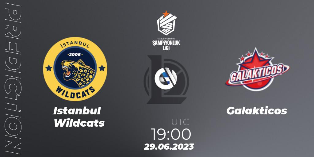 Istanbul Wildcats - Galakticos: Maç tahminleri. 29.06.2023 at 19:00, LoL, TCL Summer 2023 - Group Stage