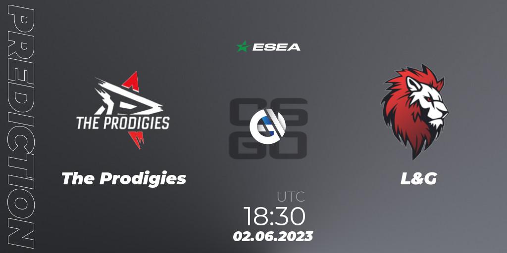 The Prodigies - L&G: Maç tahminleri. 02.06.23, CS2 (CS:GO), ESEA Advanced Season 45 Europe