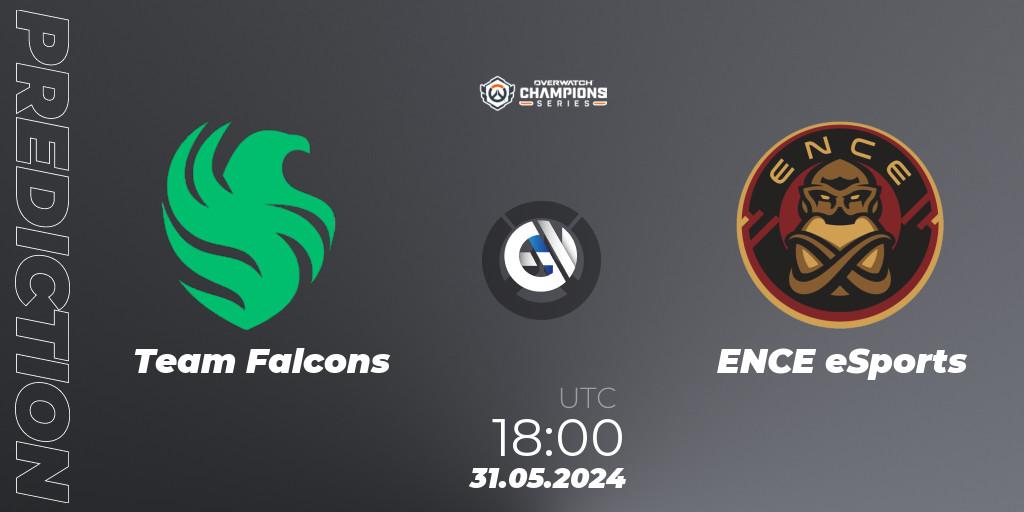 Team Falcons - ENCE eSports: Maç tahminleri. 31.05.2024 at 18:00, Overwatch, Overwatch Champions Series 2024 Major