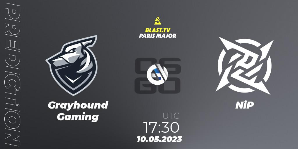 Grayhound Gaming - NiP: Maç tahminleri. 10.05.23, CS2 (CS:GO), BLAST Paris Major 2023 Challengers Stage