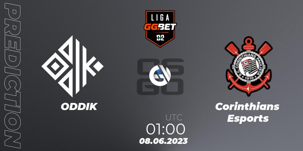ODDIK - Corinthians Esports: Maç tahminleri. 08.06.2023 at 01:00, Counter-Strike (CS2), Dust2 Brasil Liga Season 1