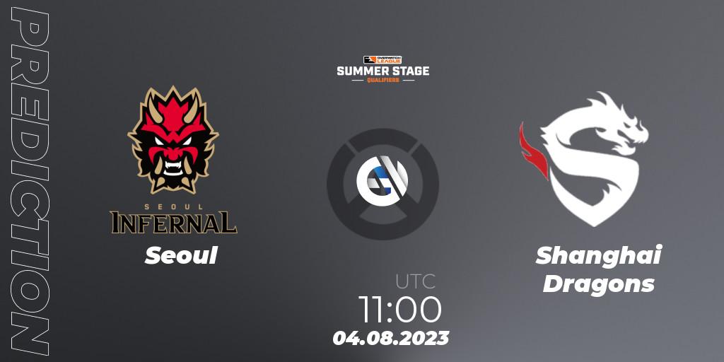 Seoul - Shanghai Dragons: Maç tahminleri. 04.08.23, Overwatch, Overwatch League 2023 - Summer Stage Qualifiers
