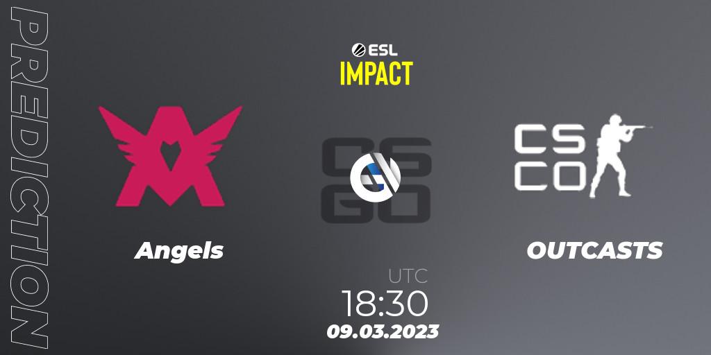 Angels - GUILD: Maç tahminleri. 09.03.23, CS2 (CS:GO), ESL Impact League Season 3: European Division