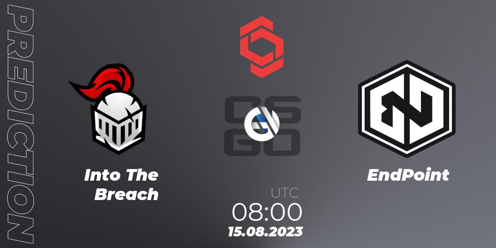 Into The Breach - EndPoint: Maç tahminleri. 15.08.2023 at 08:00, Counter-Strike (CS2), CCT Central Europe Series #7