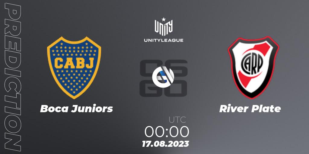 Boca Juniors - River Plate: Maç tahminleri. 17.08.2023 at 00:00, Counter-Strike (CS2), LVP Unity League Argentina 2023