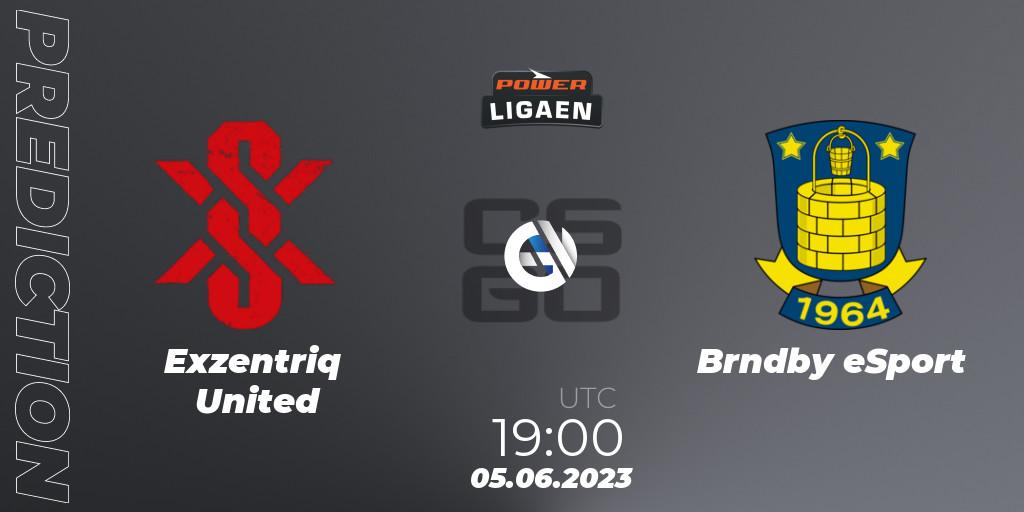Exzentriq United - Brøndby eSport: Maç tahminleri. 05.06.23, CS2 (CS:GO), Dust2.dk Ligaen Season 23