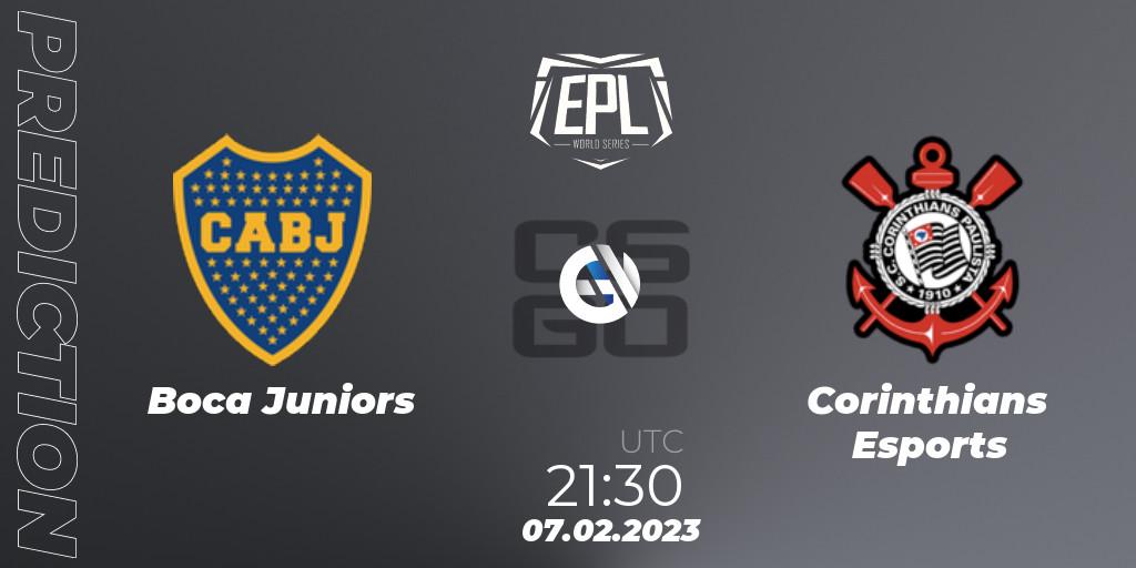 Boca Juniors - Corinthians Esports: Maç tahminleri. 07.02.23, CS2 (CS:GO), EPL World Series: Americas Season 2