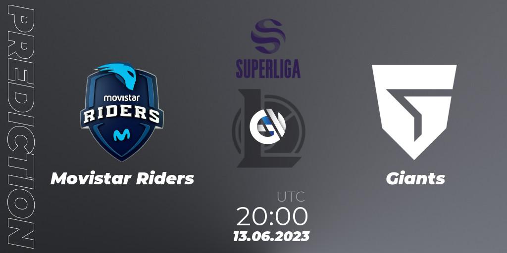 Movistar Riders - Giants: Maç tahminleri. 13.06.23, LoL, Superliga Summer 2023 - Group Stage