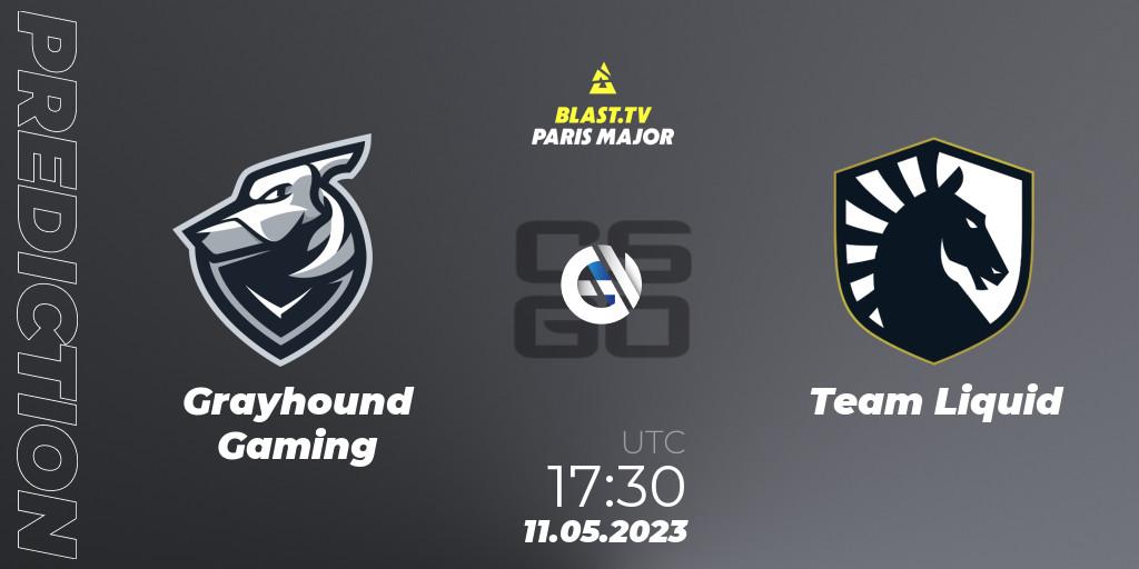 Grayhound Gaming - Team Liquid: Maç tahminleri. 11.05.2023 at 15:50, Counter-Strike (CS2), BLAST Paris Major 2023 Challengers Stage
