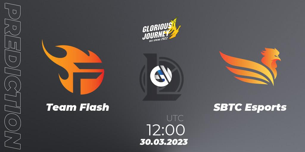 Team Flash - SBTC Esports: Maç tahminleri. 11.03.2023 at 10:00, LoL, VCS Spring 2023 - Group Stage