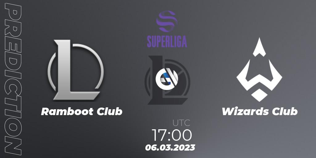 Ramboot Club - Wizards Club: Maç tahminleri. 06.03.2023 at 21:00, LoL, LVP Superliga 2nd Division Spring 2023 - Group Stage