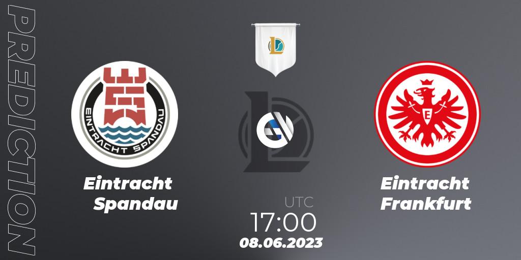 Eintracht Spandau - Eintracht Frankfurt: Maç tahminleri. 08.06.23, LoL, Prime League Summer 2023 - Group Stage