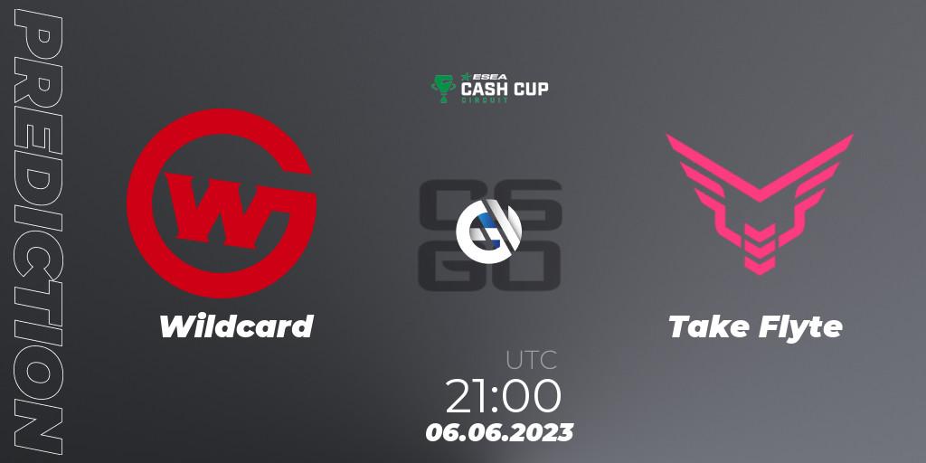 Wildcard - Take Flyte: Maç tahminleri. 06.06.2023 at 21:00, Counter-Strike (CS2), ESEA Cash Cup Circuit Season 1 Finals