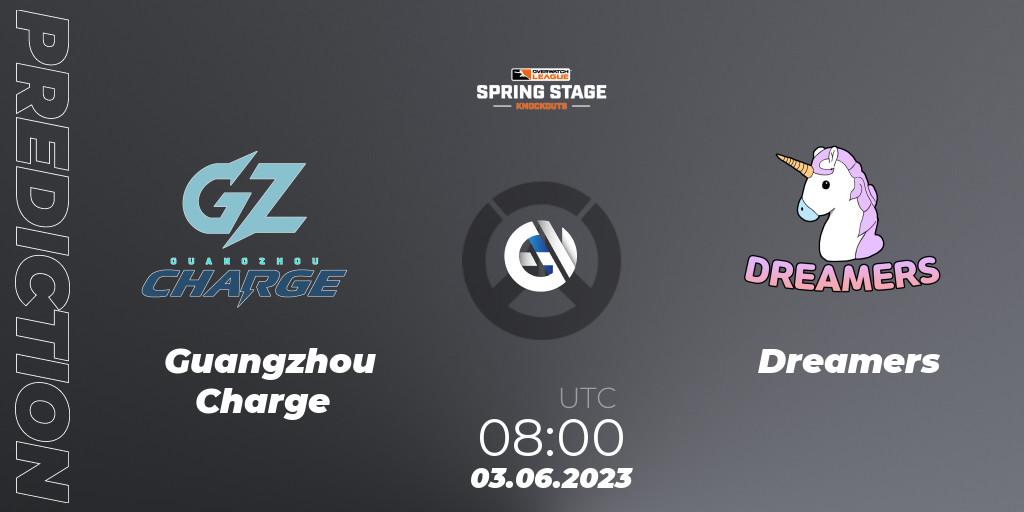 Guangzhou Charge - Dreamers: Maç tahminleri. 03.06.2023 at 08:00, Overwatch, OWL Stage Knockouts Spring 2023