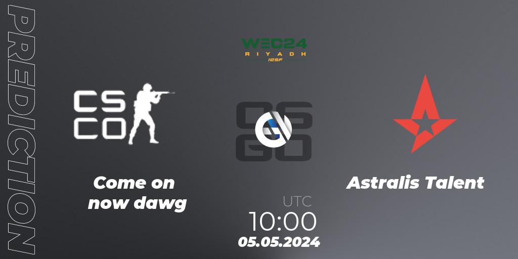 Come on now dawg - Astralis Talent: Maç tahminleri. 05.05.2024 at 10:00, Counter-Strike (CS2), IESF World Esports Championship 2024: Danish Qualifier