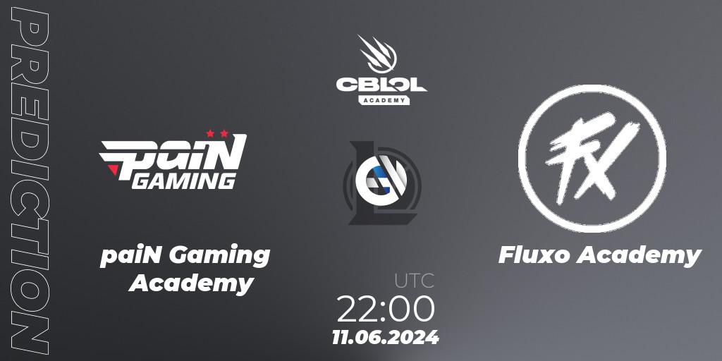 paiN Gaming Academy - Fluxo Academy: Maç tahminleri. 11.06.2024 at 22:00, LoL, CBLOL Academy 2024